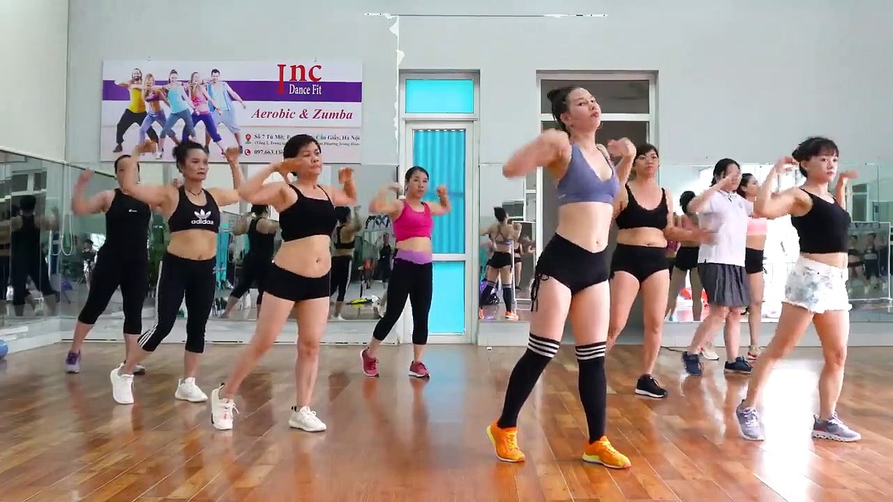 Easy Exercise To Lose Belly Fat At Home For Beginners - 35 Mins Aerobic Workout _ EMMA Fitness