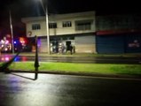 Bombeiros atendem princípio de incêndio em restaurante na Av. Tiradentes, em Umuarama