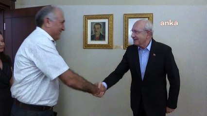 Kılıçdaroğlu a reçu Candan, chef de la branche d'Ankara de la Chambre des architectes