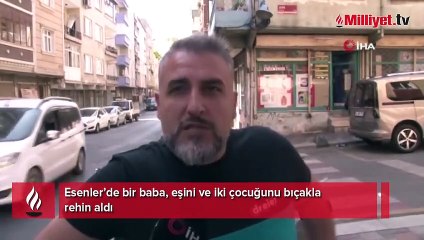 Balkona çıkan kadından yardım çığlığı: Beni kurtarın!