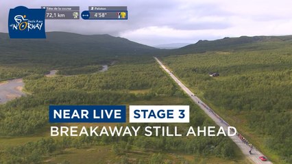 Breakaway still ahead - Stage 3 - Arctic Race of Norway 2023