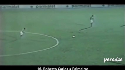 Roberto Carlos crazy free kick! Must watch!!