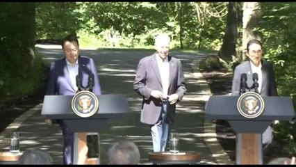 Usa, Biden: con Corea del Sud e Giappone si apre un "nuovo capitolo"