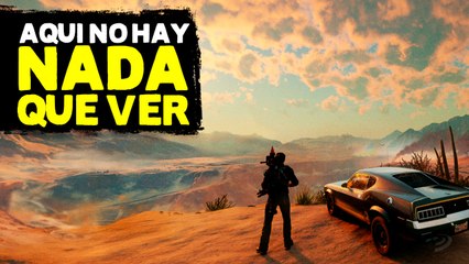 20 videojuegos con MUNDOS ABIERTOS VACÍOS