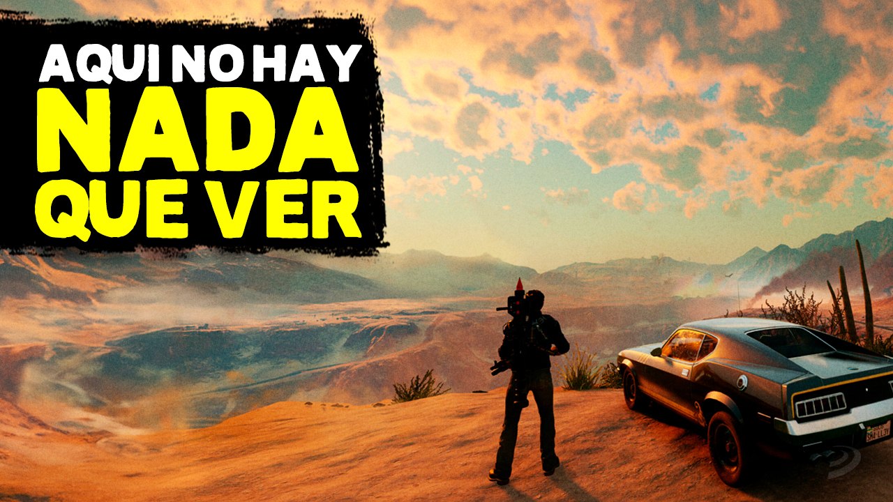 20 videojuegos con MUNDOS ABIERTOS VACÍOS