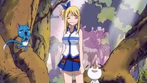 Fairy Tail-Happy is angry funny anime moment English Dub