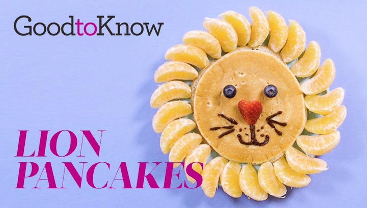 Lion Pancakes Recipe video Dailymotion