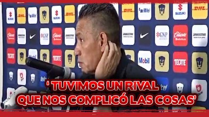 'Hoy tuvimos un rival que nos complicó las cosas': Nacho Ambriz