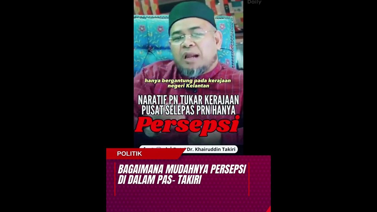 Naratif PN tukar kerajaan pusat selepas PRN 6 Negeri 2023 hanya persepsi