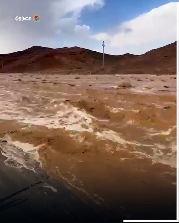 سيول شديدة تضرب سانت كاترين.. وإعلان حالة الطوارئ القصوى