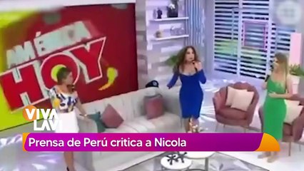 Nicola Porcella es criticado por la prensa de Perú