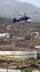 Helicóptero Kamov en Tenerife