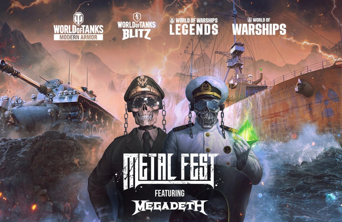 Megadeth and Wargaming join forces for Wargaming Metal Fest