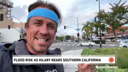 Risk for flooding as Hilary approaches Southern California