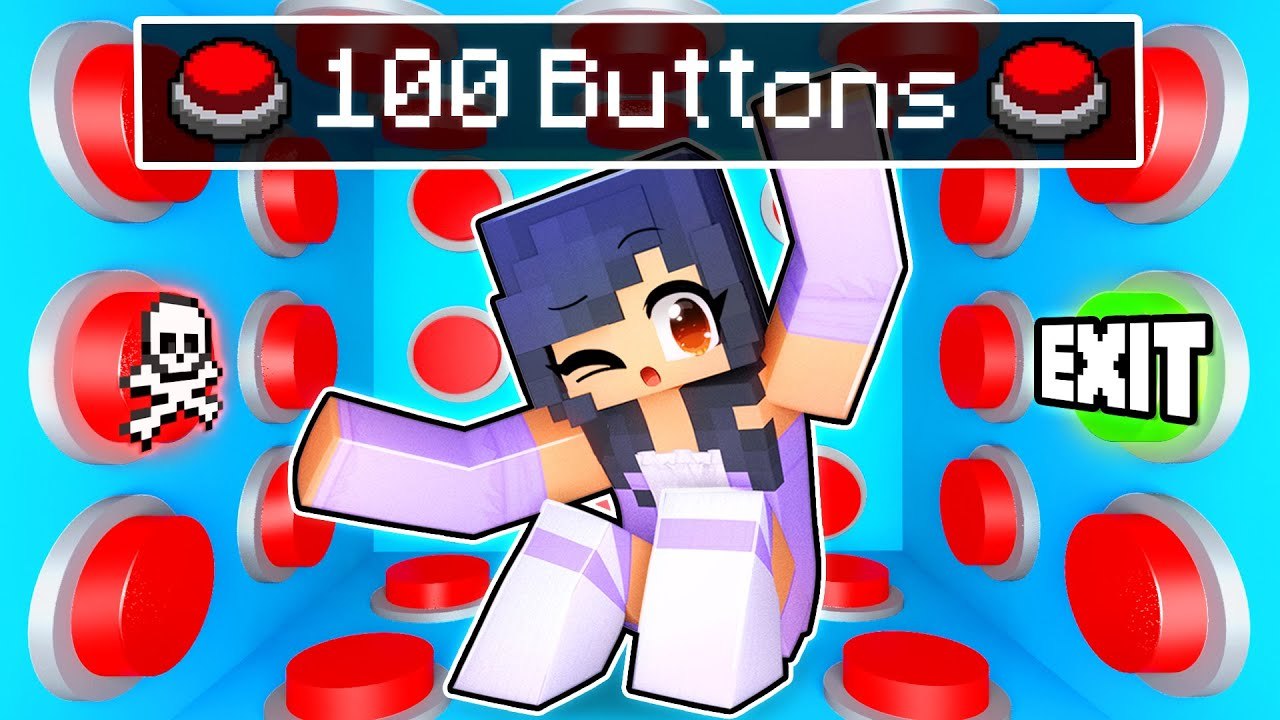100 Mystery BUTTONS But ONE Lets Us Escape...
