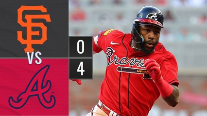 Resumen Gigantes de San Francisco vs Bravos de Atlanta | MLB 18-08-2023