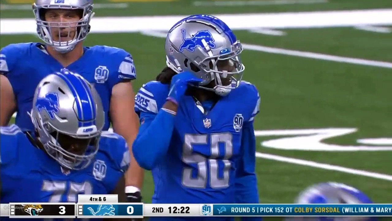 Detroit Lion vs. Jacksonville Jaguars Full Highlights 2nd QTR _ NFL
