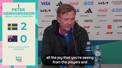 Gerhardsson 'thoroughly enjoyed' Sweden's third place finish