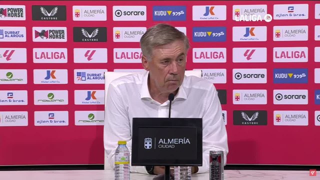 Ancelotti y la pelea Lunin-Kepa