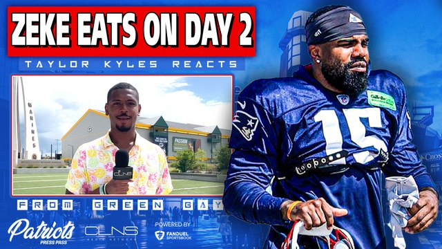 Patriots RB Ezekiel Elliott EATS on Day 2, Multiple TDs vs Packers