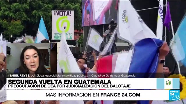 Isabel Reyes: Hay incertidumbre con lo que pueda pasar en las elecciones en Guatemala