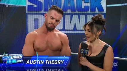 Austin Theory wants the United States Title back,