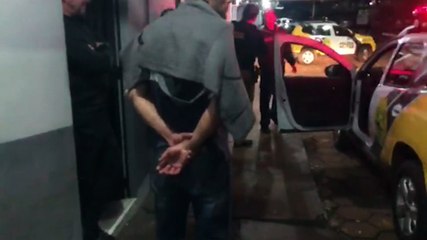 Jovem é encaminhado à Delegacia após ser preso com mandado de prisão