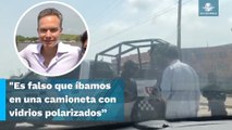 Pese a declaraciones de la SSP, Manuel Velasco sostiene que elementos policiacos lo encañonaron