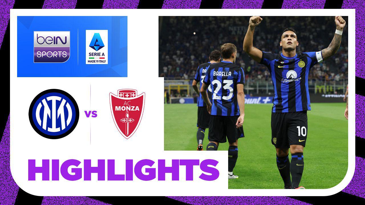 Inter Milan 2-0 Monza | Serie A 23/24 Match Highlights