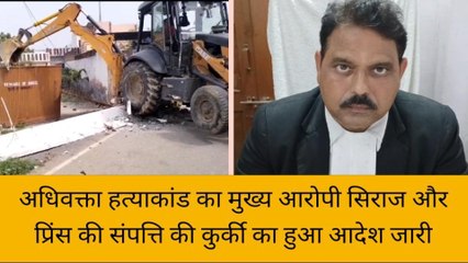 सुल्तानपुर का अधिवक्ता हत्याकांड, कोर्ट ने हिस्ट्रीशीटर के खिलाफ दिए कुर्की के आदेश