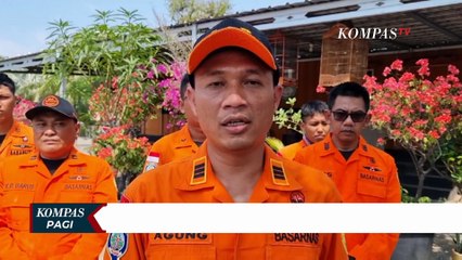 Скачать видео: Gelombang Tinggi dan Angin Kencang Jadi Kendala Pencarian Korban Kapal Tenggelam