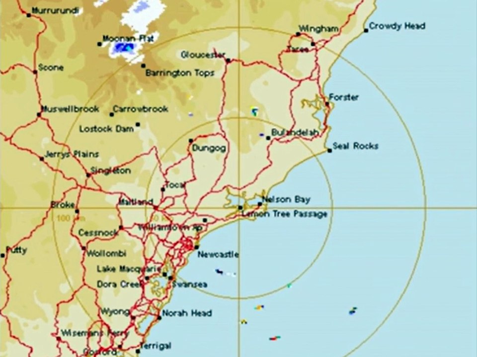 WATCH radar over Barrington Tops