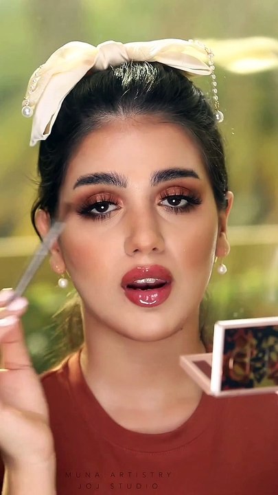 Beautiful beauty Tiger_eyes_Makeup_details