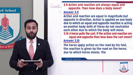 Class 9 - Physics - Chapter 3 - Lecture 9 - Exercise Questions