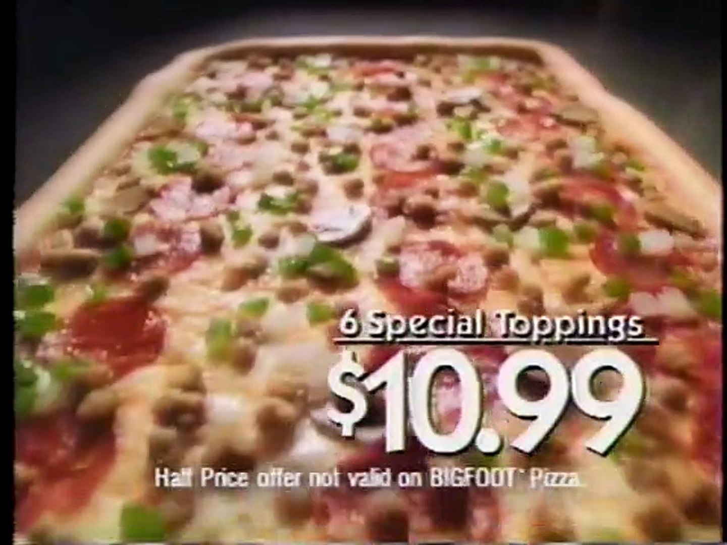 A Bigfoot pizza with 3 toppings for $10.99! : r/pizzahut