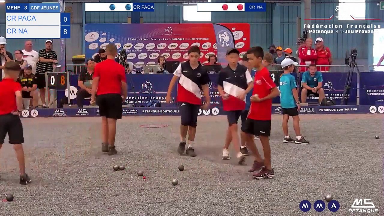 CHAMPIONNAT DE FRANCE JEUNES - NEVERS 2023 - CR PACA VS CR NA