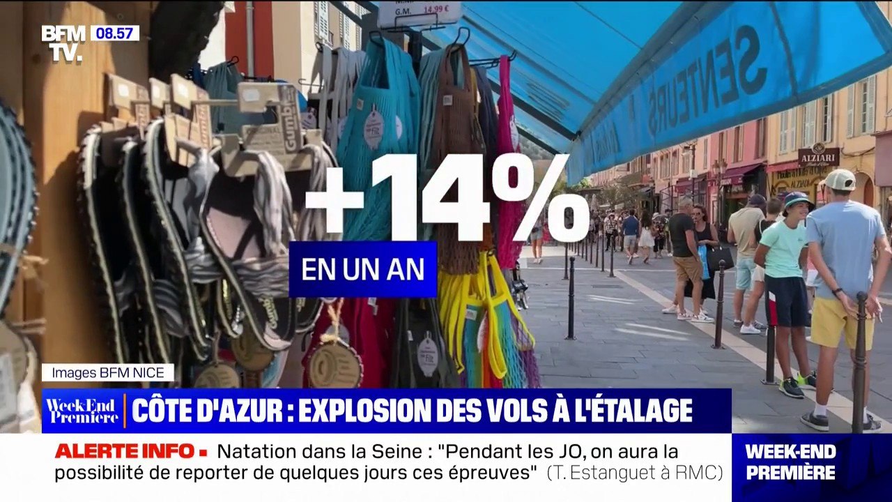 Sur la Côte d'Azur, les commerçants déplorent u...