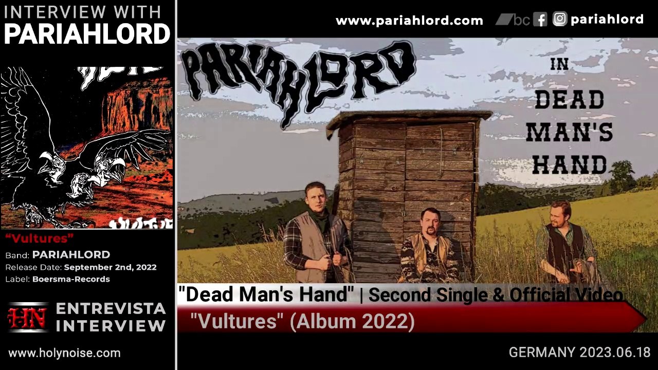 🔴 Interview with PARIAHLORD 2023.06.18 #Doom #Stoner #Germany
