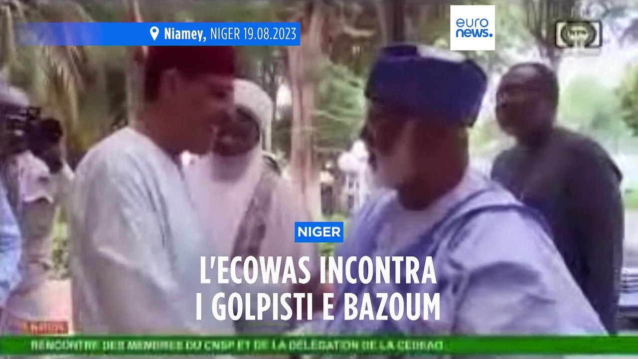 Niger, Ecowas incontra i leader golpisti e il presidente Bazoum: "Non parleremo per sempre"