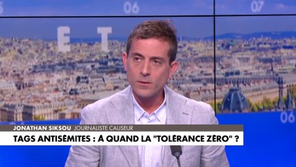 Jonathan Siksou : «Ces tags sont scandaleux mais je ne suis pas tombé de ma chaise en voyant ces images. C'est révélateur d'un climat et on baigne dedans, malheureusement»