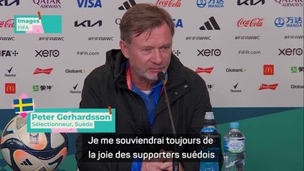 Suède - Gerhardsson : “Merveilleux de gagner des matches de cette ampleur”