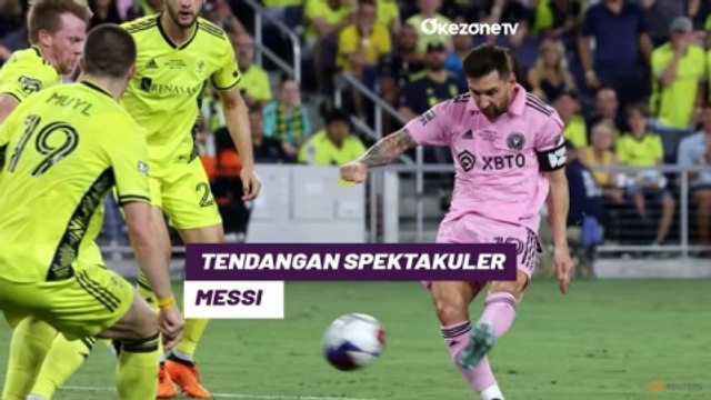 Tendangan Spektakuler Messi Bawa Inter Miami Juara Leagues Cup 2023