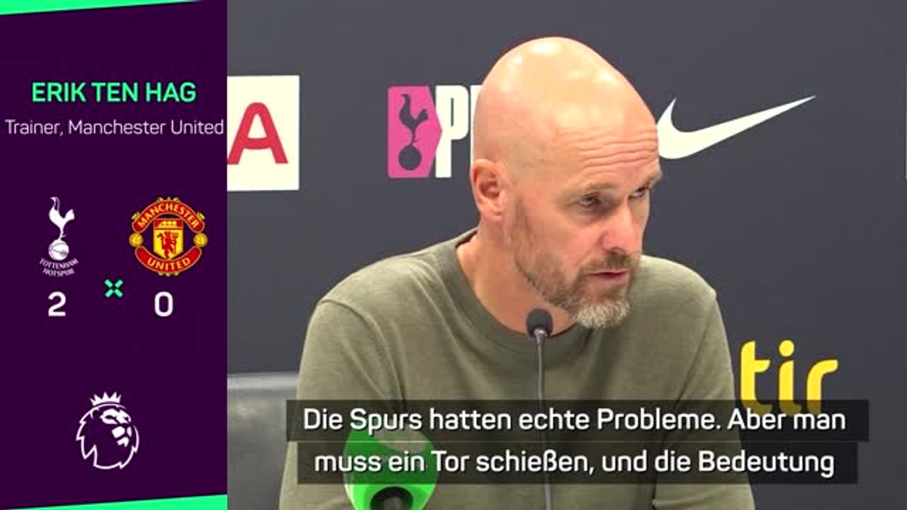 Ten Hag trotz Pleite: 'Haben dominiert'