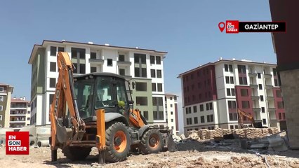 Gaziantep deprem konutlarında sona doğru
