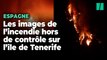 Canaries : À Tenerife, un incendie toujours hors de contrôle attisé par les vents violents