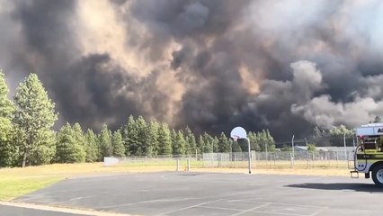 美 워싱턴주 동부 산불...사망 1명·건물 185채 피해 / YTN