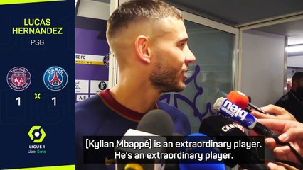 Hernandez raves about playing alongside ‘extraordinary’ Mbappé