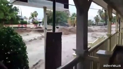 Uragano Hilary verso Usa, declassato a categoria 1 ma pericoloso