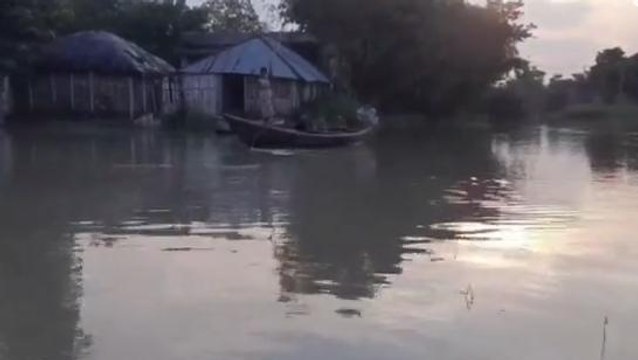 सुपौल: कोसी नदी के जलस्तर में कमी के बावजूद लोग अब भी परेशान, लगाई मदद की गुहार