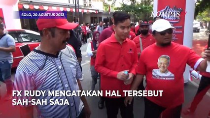 Respons FX Hadi Rudyatmo soal Wacana Gibran Jadi Bakal Cawapres Ganjar Pranowo